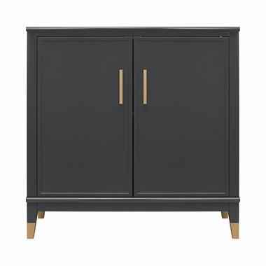 Westerleigh - Armoire avec 2 portes MDF en noir product