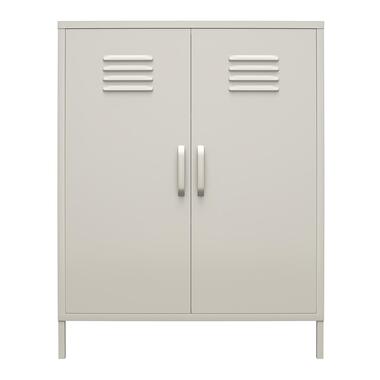 Bradford - Armoire avec 1 porte en métal taupe product