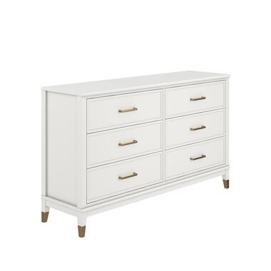 Westerleigh - Commode met 6 laden in wit MDF product