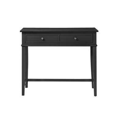 Franklin - Bureau avec 2 tiroirs en MDF noir product