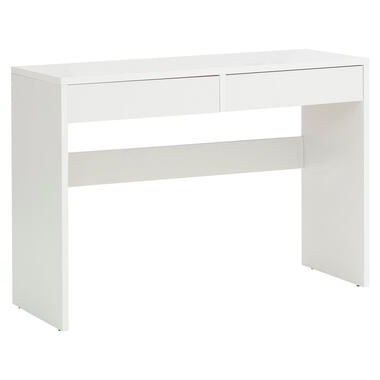 Astral - Bureau met 2 laden in witte spaanplaat product