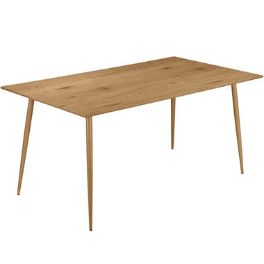 Monza - Eettafel 160x90 cm voor 8 in eiken MDF product