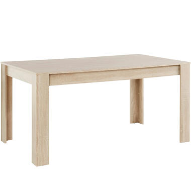 Lynn - Eettafel 160x90 cm voor 8 in eiken MDF product