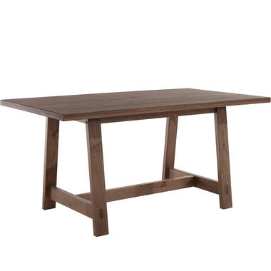 Derby - Eettafel 160x90 cm 6 personen in Bruin product