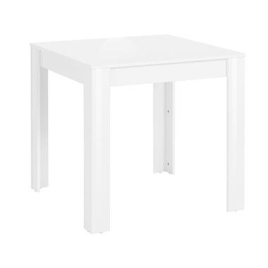 Lynn - Table à manger 80x80 cm 4 personnes en MDF blanc product