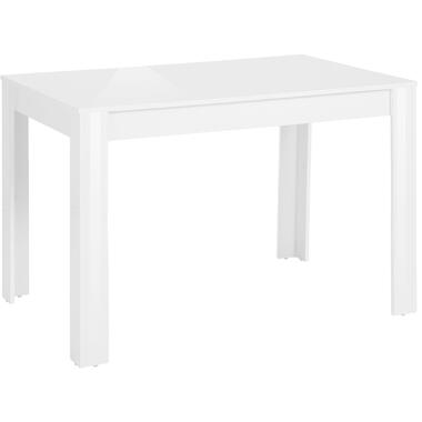 Lynn - Eettafel 120x80 cm 6 personen in wit MDF product