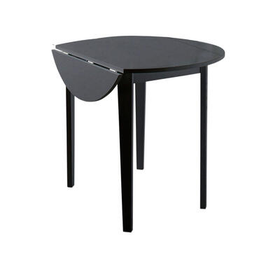 Trend - Table à manger ronde 92x54 cm 4 personnes en MDF chêne noir product