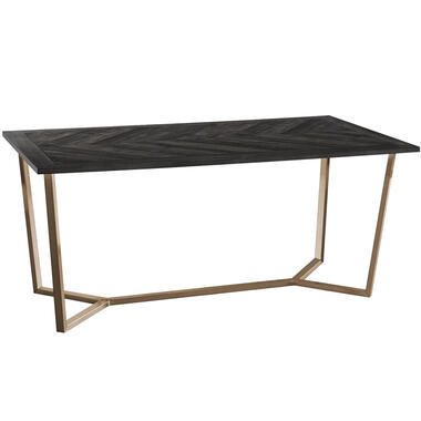 Dark Wood - Eettafel 175x90 cm voor 8 in bruin product