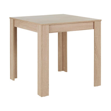 Lynn - Table à manger 80x80 cm 4 personnes en MDF chêne product