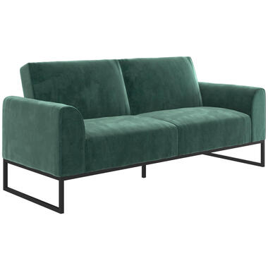 Adley - Canapé clic-clac 2 places en vert velours product