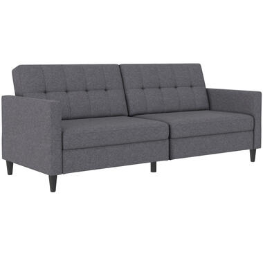 Hartford - Canapé clic-clac 3 places en tissu gris product