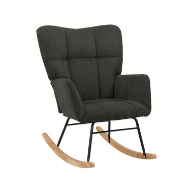 Elza - Fauteuil à bascule entissu anthracite product