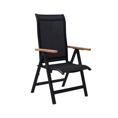 Sens-Line - Chaise de jardin Torino - Chaise de jardin réglable - Noir product