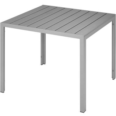 tectake Aluminium tuintafel Maren met in hoogte verstelbare poten 90x90x74,5cm product