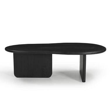 Table basse Forme organique 130cm - Noir - Bois de manguier - Sira product