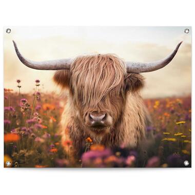 Tuinposter - Spring Highlander - 60x80 cm Canvas product
