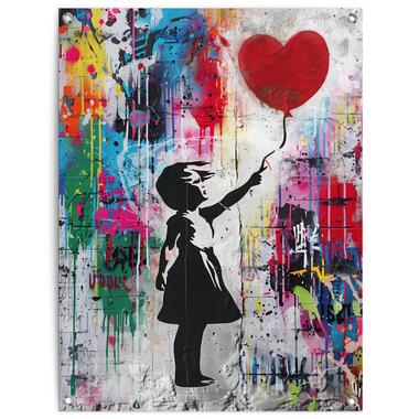 Poster de jardin - Balloon Girl Grafitti - 80x60cm product