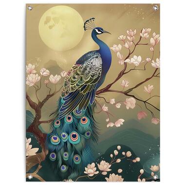Tuinposter - Birds in Style - 80x60 cm Canvas product