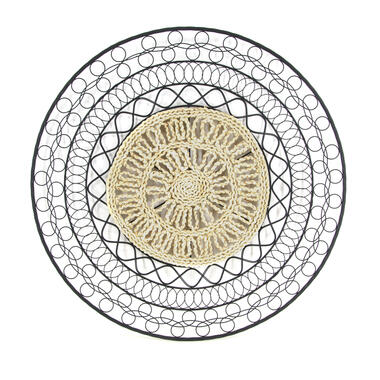 Art for the Home - Metal Art - Mandala en rotin - diamètre 76cm product