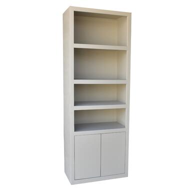 Wandkast Beige Mangohout - 80x45x220cm - Xander product