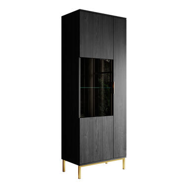 Vitrine Ponchi - Chêne noir - 70 cm product