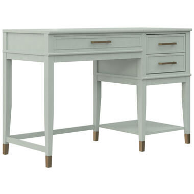 Westerleigh - Bureau d'ordinateur avec plateau élévateur en MDF vert product