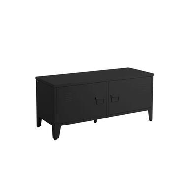 Salino - Banc avec 2 portes en noir product