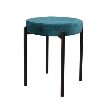 Mika velours tabouret pétrole product