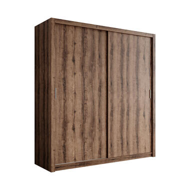 Armoire Blake - Chêne foncé - 200 cm product