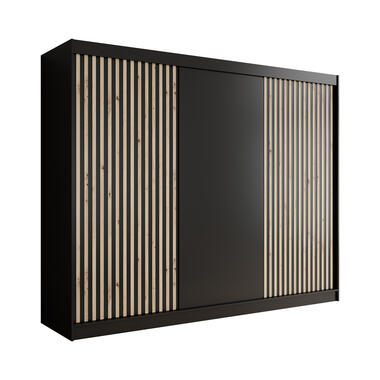 Armoire Lisbon - Noir - 250 cm product