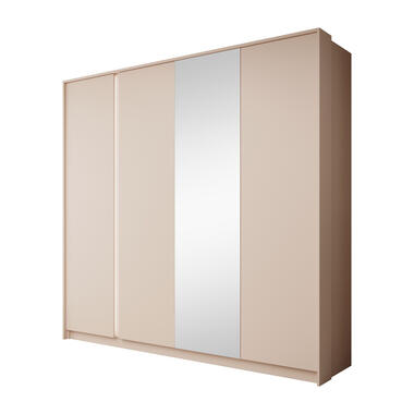 Armoire Desert - Beige - 220 cm - Avec miroir product