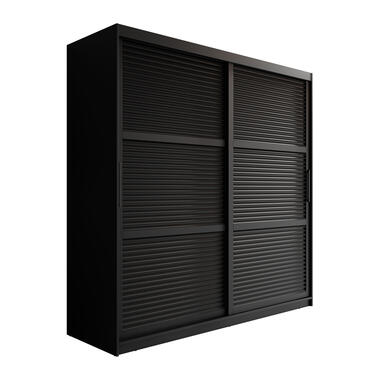 Armoire Zagreb - Noir - 200 cm product