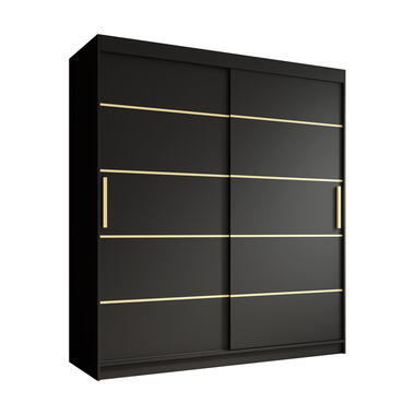 Armoire Malavi - Noir - 180 cm product