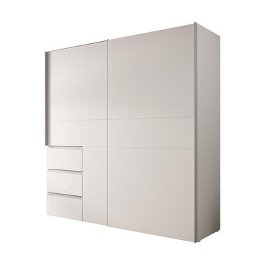 Meubella Kleerkast Walter - Wit - 200 cm product