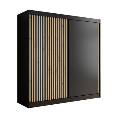 Armoire Lisbon - Noir - 200 cm product