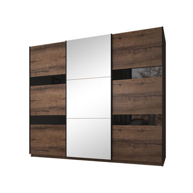 Armoire Diplo - Chêne - 250 cm - Avec miroir product