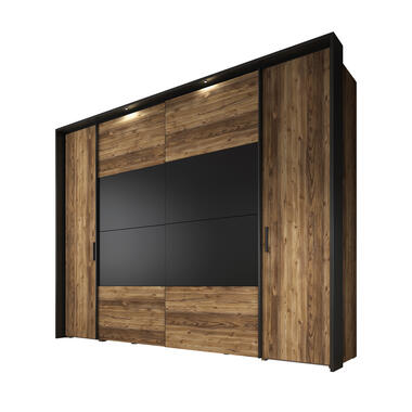 Armoire Jacob - Noir - Chêne - 280 cm product