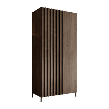 Armoire Paz - Chêne brun foncé - 92 cm product