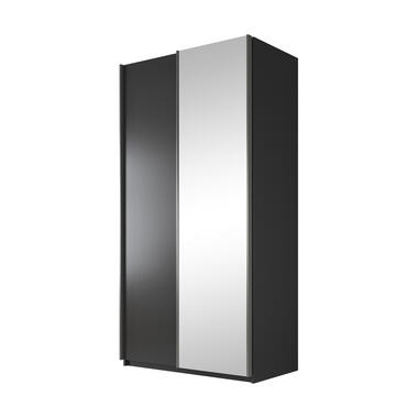 Armoire Rocky - Noir - 100 cm - Avec miroir product