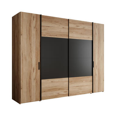 Armoire Dolce - Chêne - Noir - 270 cm product