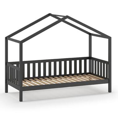 Lit cabane Dallas 90x200 - anthracite product