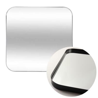 MISOU Wandspiegel Vierkante Spiegel Zwart 55x3x55cm Metaal product