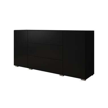 Meubella Dressoir Bonzo - Mat Zwart - 150 cm product