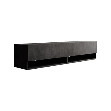 Meubella TV-Meubel Asino - Grijs - 140 cm product