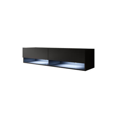 Meuble TV Asino LED - Noir Mat - 140 cm product