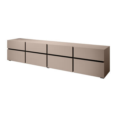 Meuble TV Cainan - Beige - Noir - 225 cm product