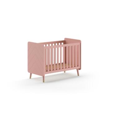 Lit de bébé Billy - 60x120x93 cm - Terra pink product