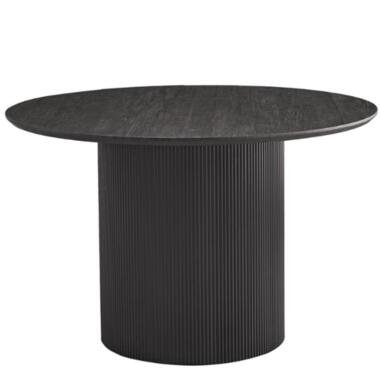 Table ronde Lagos 120x120 cm brun foncé, Structure MDF product