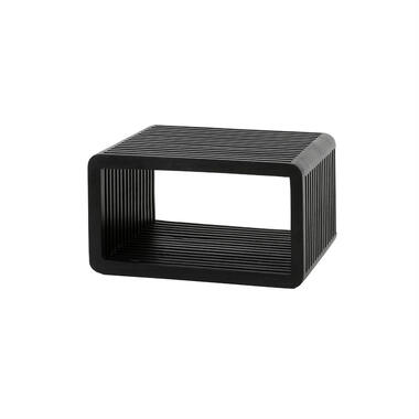 Jean table de chevet flottante en teck - noir product