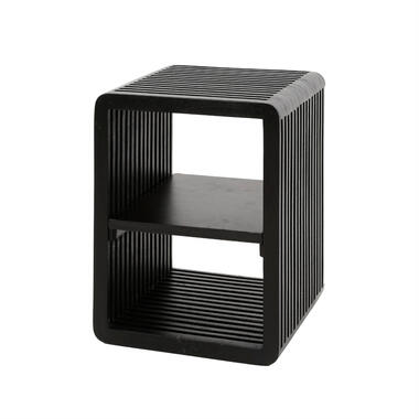 Jean table de chevet XS flottant en teck - noir product